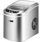 VIVOHOME 26 lbs. Per Day Portable Compact Countertop Ice Maker in Black ...