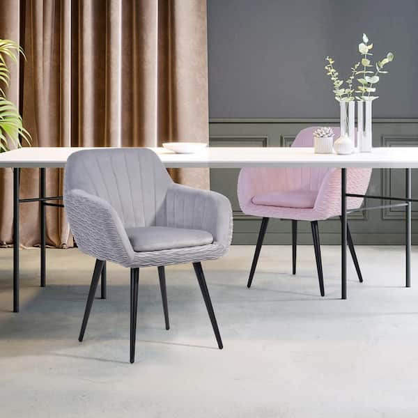 Accent Chair Grey Arm Chair