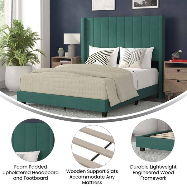 Emerald home amelia on sale upholstered platform bed