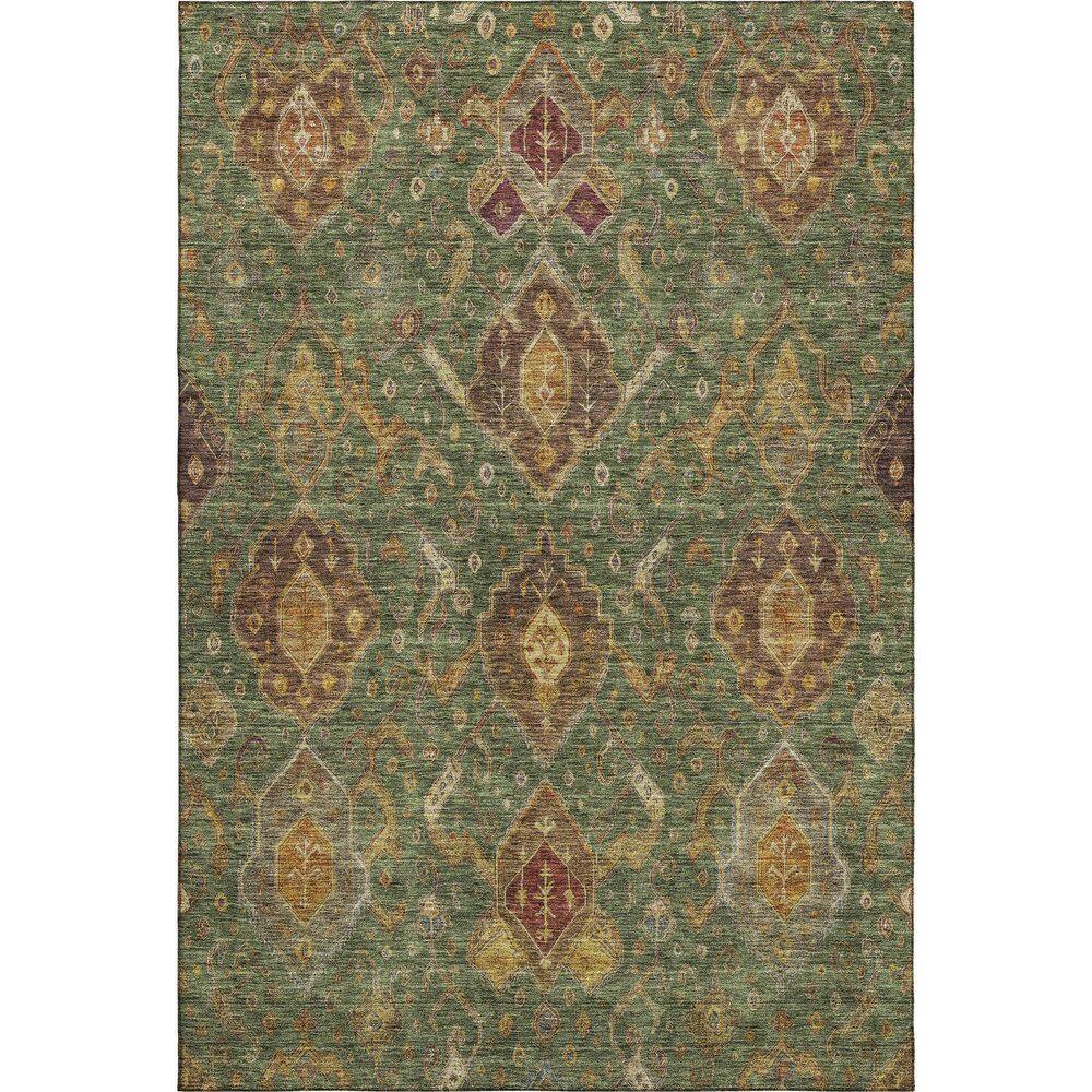 Addison Rugs Mayfield Premium Machine Washable Abstract AMF2306 Fern 8 ...