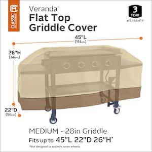 Veranda Medium Flat Top Griddle Cover