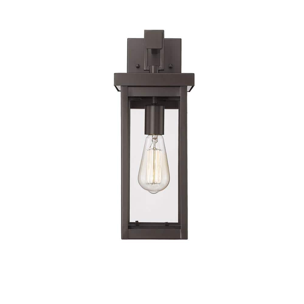 Barkeley 1-Light 6 in. Powder Coated Bronze Outdoor with Clear Glass price history on PriceWatchPro