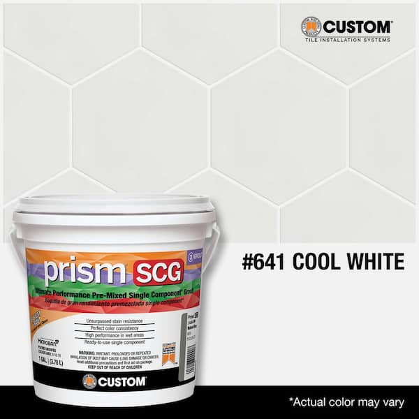 Custom Building Products Prism SCG #641 Cool White 1 Gal. Ultimate