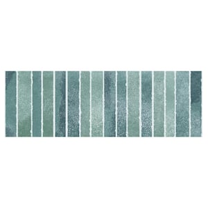 Colorido Ceramic 4 in. x 12 in. x 8mm Subway Wall Tile - Jade Sample (1 Piece)