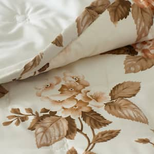 Legends Hotel Blooming Flowers Wrinkle-Free Sateen Flat Sheet