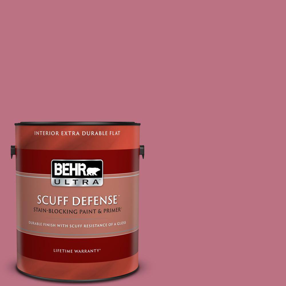 BEHR ULTRA 1 gal. MQ108 Smell the Roses Extra Durable Flat Interior