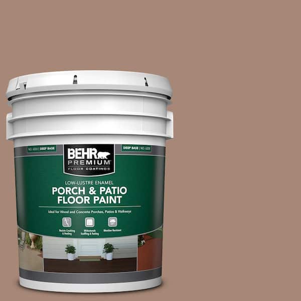 5 gal. #PPU3-14 Tribal Pottery Low-Lustre Enamel Interior/Exterior Porch and Patio Floor Paint