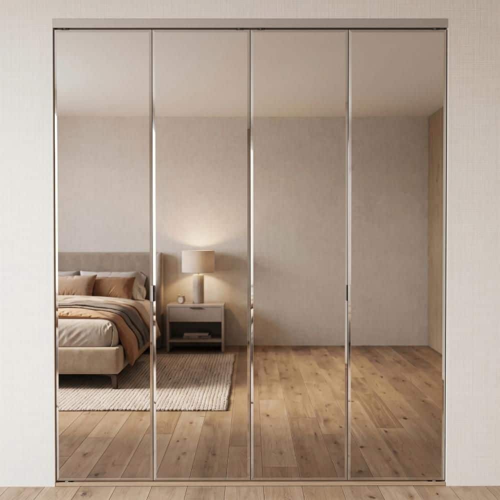 DIVINE CORSS PR プロモ　マルー　75SET Impact Plus 72 in. x 80 in. Beveled Edge Mirror Solid Core MDF