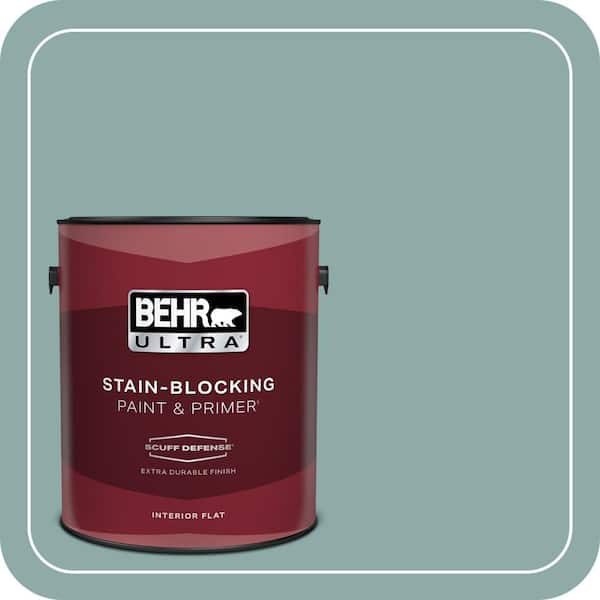 BEHR ULTRA 1 gal. Home Decorators Collection #HDC-CL-25 Oceanus Extra Durable Flat Interior Paint & Primer