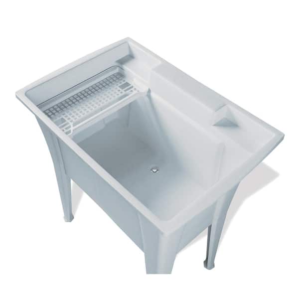 https://images.thdstatic.com/productImages/e91f8257-3ff9-4384-917a-00f1d173456a/svn/white-with-grey-specs-rugged-tub-utility-sinks-g32gk1-1d_600.jpg