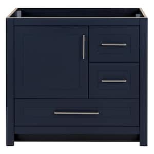 Craye 36 in. W x 22 in. D x 34 in. H Bath Vanity Cabinet without Top in Deep Blue
