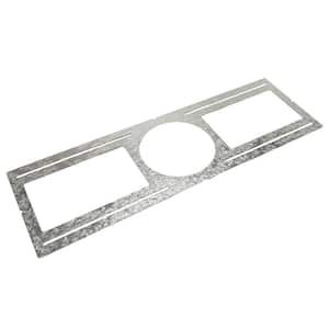 6 in. Guide Plate Rough-in Plate - Hole Size 6.22in Dia - For New Construction Pre-Wiring Layout Planning (20-Pack)