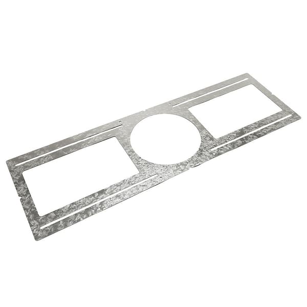 ETi 6 in. Guide Plate Rough-in Plate - Hole Size 6.22in Dia - For New Construction Pre-Wiring Layout Planning (20-Pack)