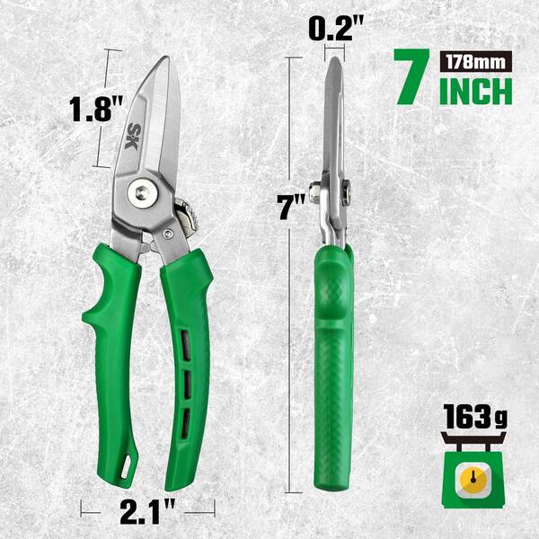 SK SK 7in Drop Forged Shears Aviation Snips SK02400 - The