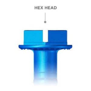 1/4 in. x 3-1/4 in. Hex-Washer-Head Concrete Anchors (75-Pack)