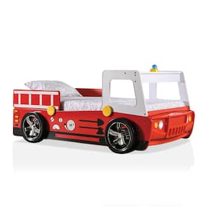 Mitta Red Fire Truck Youth Twin Bed