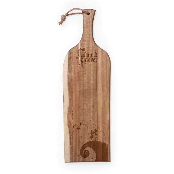 TOSCANA 24 in. Jack and Sally Artisan Acacia Serving Plank