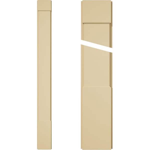 2 in. D x 8 in. W x 82 in. L Primed Polyurethane Pilaster 1- Pack