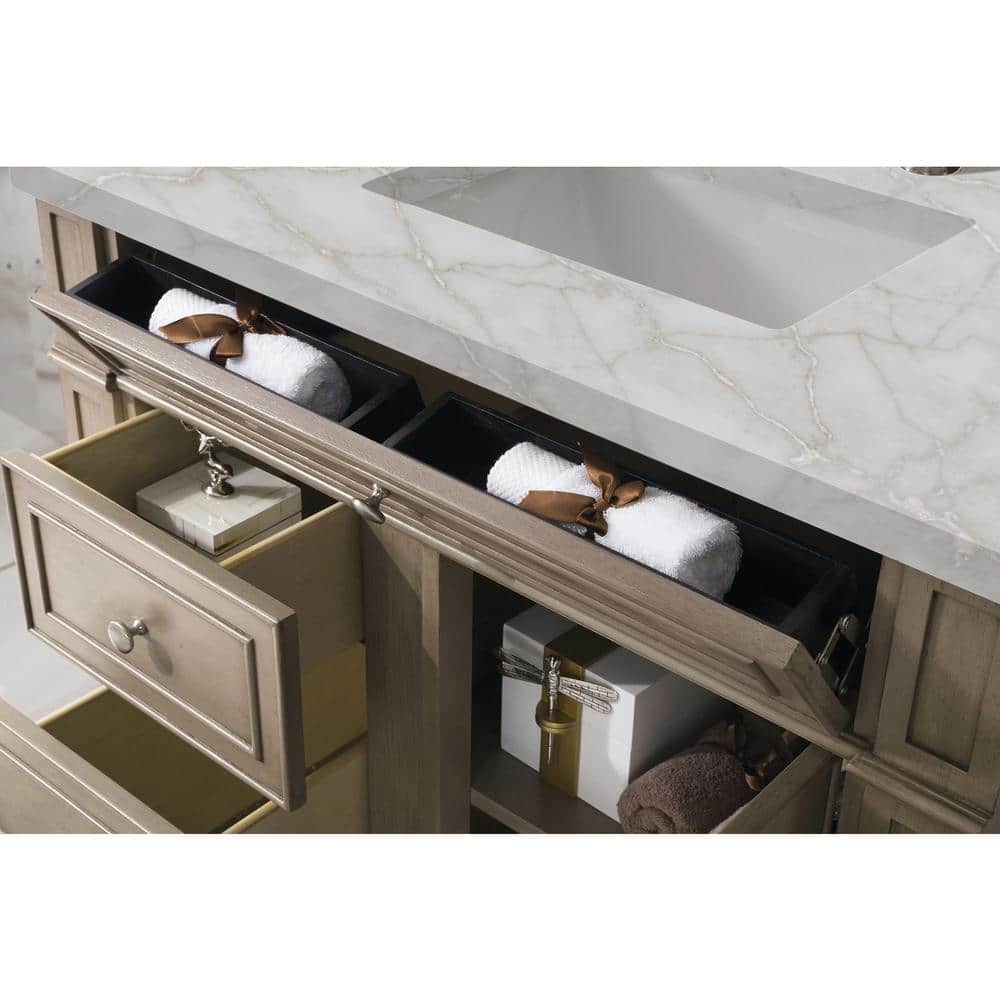 Bristol 36'' Dark Wood Single Vanity with Plywood Veneer