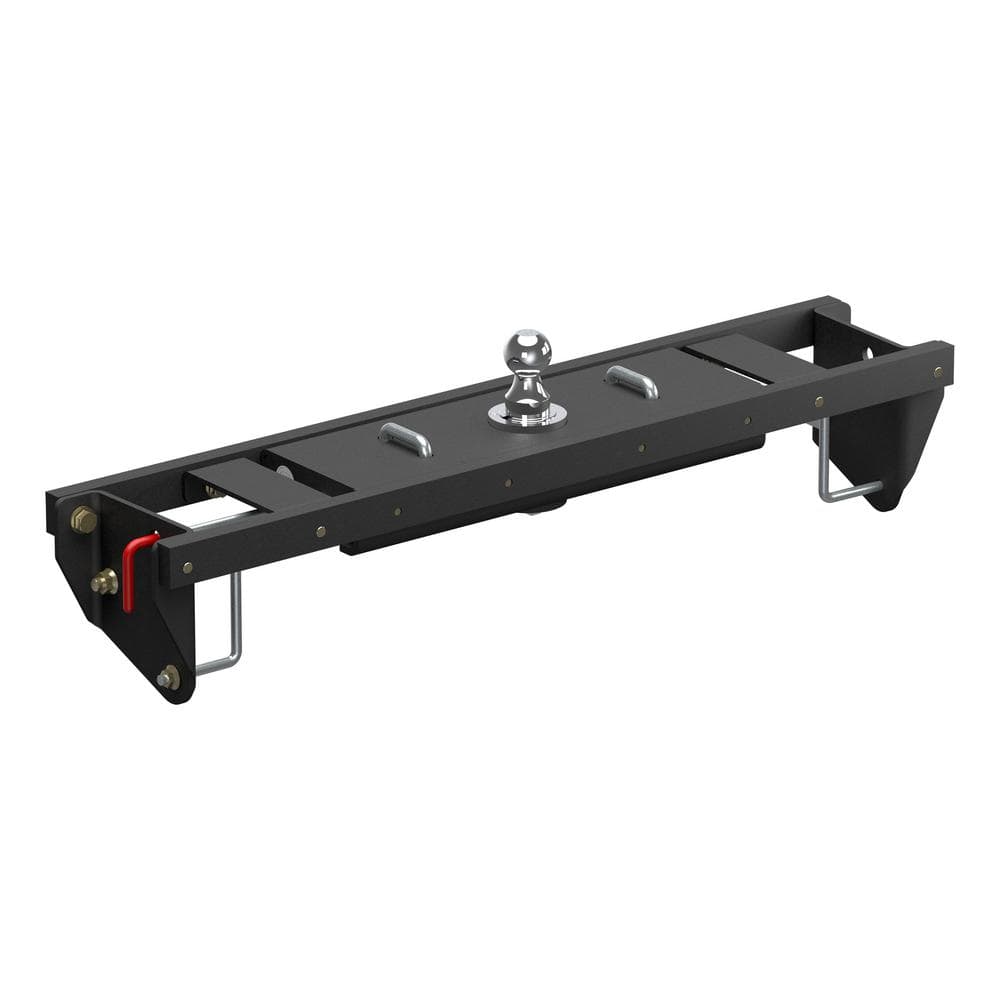 CURT Double Lock EZr Gooseneck Hitch Kit with Brackets, Select Silverado, Sierra