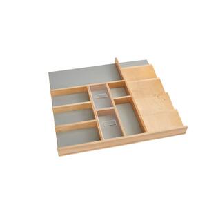 Rev-A-Shelf 2.375 in. H x 11.5 in. W x 21.25 in. D Small White Cutlery Tray  Drawer Insert CT-1W-52 - The Home Depot