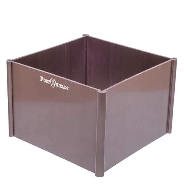 5.5 in. x 5.5 in. x 4 in. H Bronze Post Wrap