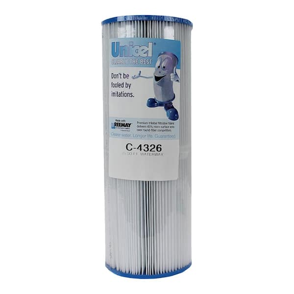 Unicel 4.94 in. Dia 25 sq. ft. Pool Replacement Filter Cartridge