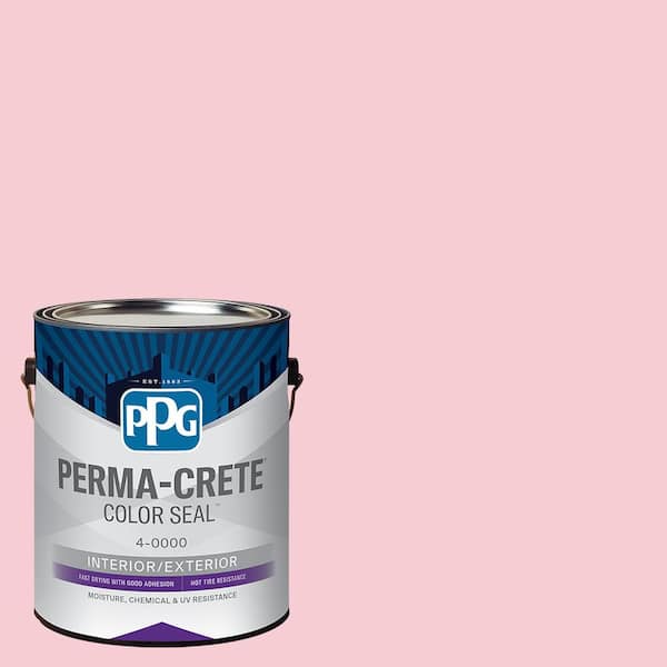 Perma-Crete Color Seal 1 gal. PPG1184-2 Pleasing Pink Satin Interior/Exterior Concrete Stain