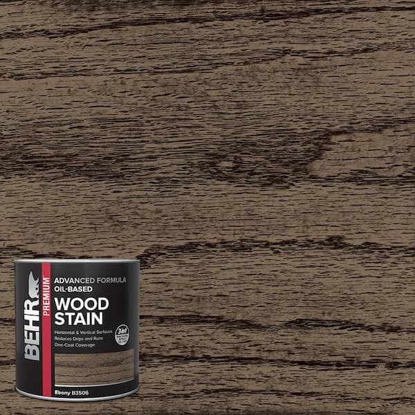 Beach Haven Black Wood Stain DRP (320-77M): Wood Stains