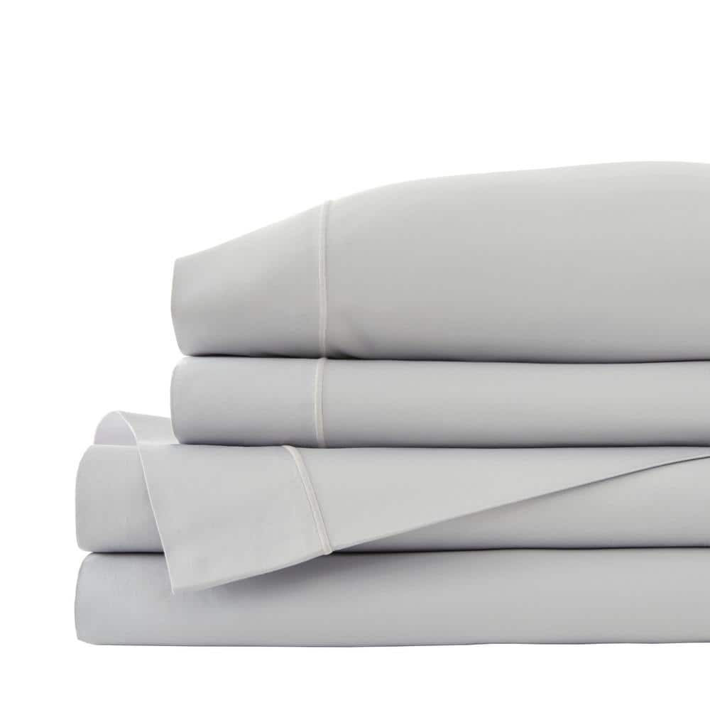 Home Decorators Collection 800-Thread Count Cotton 4-Piece Queen Sheet ...