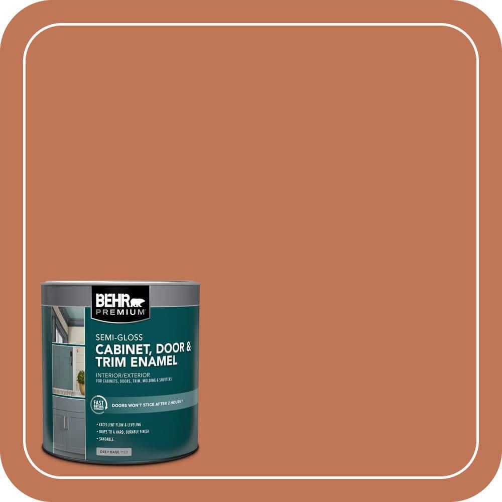BEHR PREMIUM 1 qt. #PPU3-01 Moroccan Sky Semi-Gloss Enamel