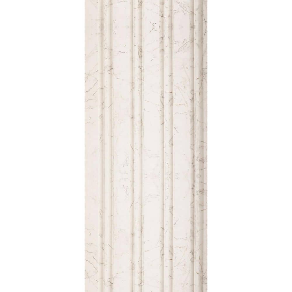 Pinstripe 1/2 in. x 0.79 ft. x 9.3 ft. White Venato Glue-Up Foam Wood Slat Walls (20-Pack)/147 sq. ft. price history on PriceWatchPro