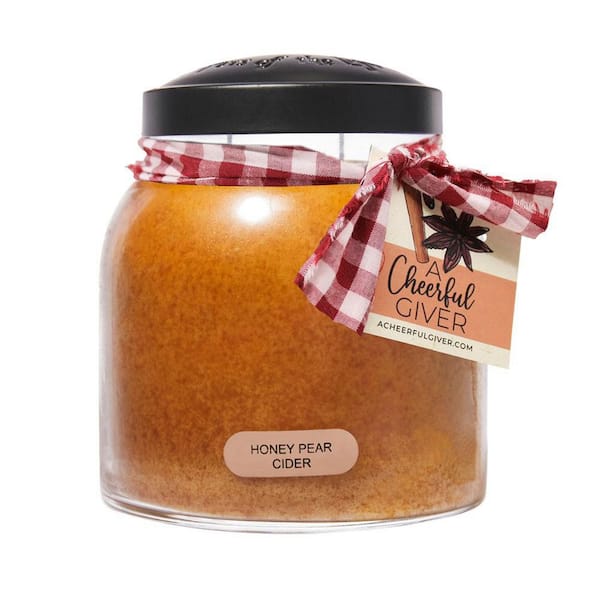Gold Honey Pear Cider Two-Wick Candle