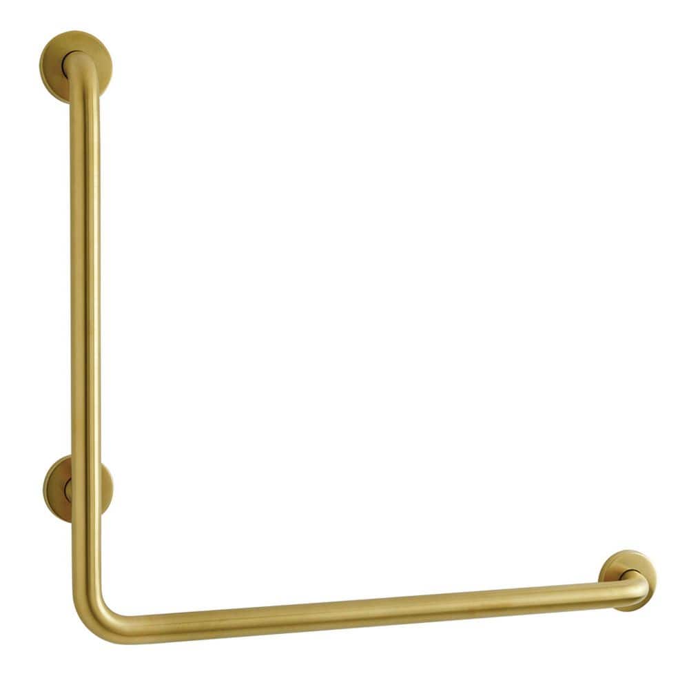 Made To Match 27.06 in. x 27.06 in. Grab Bar in Brushed Brass price history on PriceWatchPro