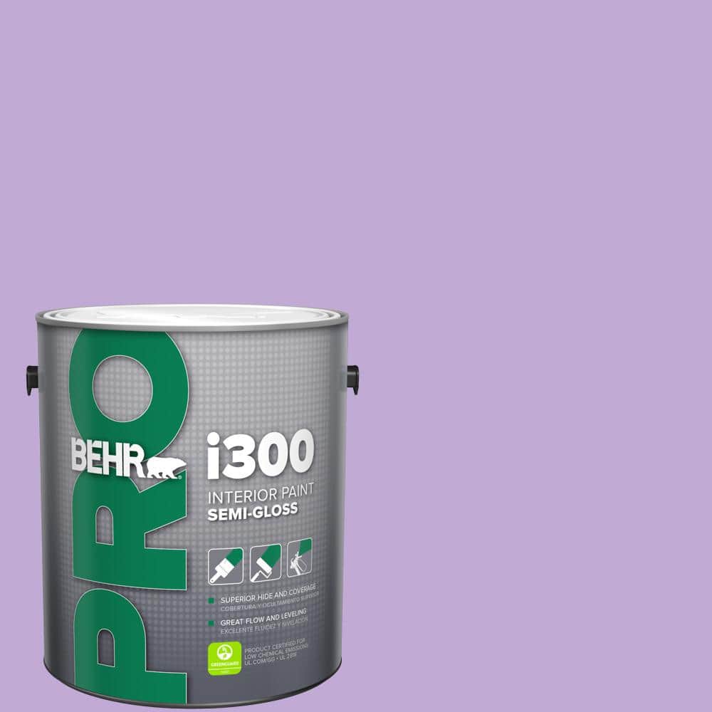 1 gal. #MQ4-59 Purple Gladiola Semi-Gloss Interior Paint price history on PriceWatchPro