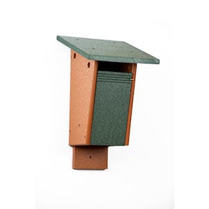OUTDOOR LEISURE Model GM22TGC Blue Bird House Made of High Density Poly Resin