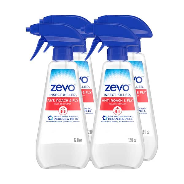 ZEVO 12 oz. Ant Roach and Fly Multi-Insect Killer Trigger Spray (Multi