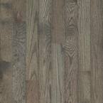 Plano Oak Gray 3/4 in. Thick x 3-1/4 in. Wide x Varying Length Solid Hardwood Flooring (22 sq. ft. / case)