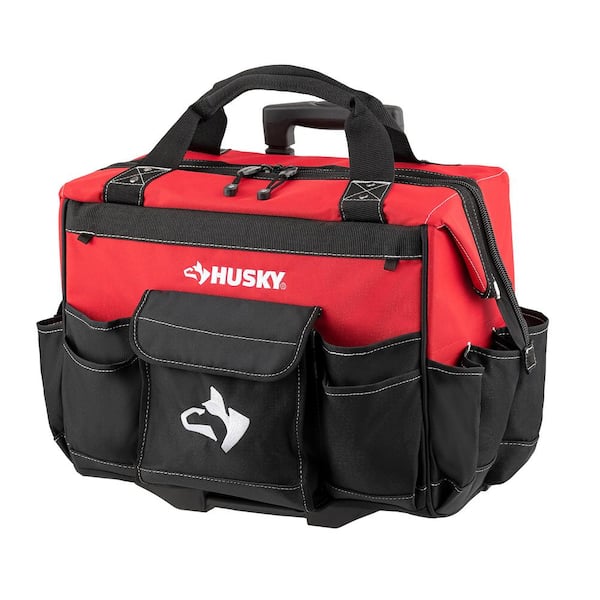 Disc Carrier, for field work or car / home storage. Husky 18” tool bag.  Snugly fits 35+ discs and more : r/discgolf