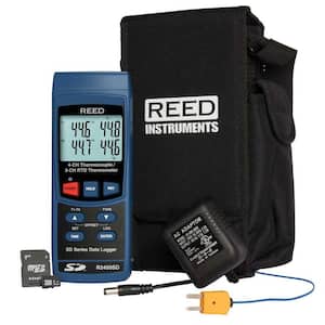 Data Logging Thermometer with Power Adapter and SD Card