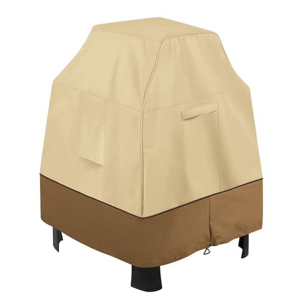 Classic Accessories Veranda 33 in. L x 33 in. W x 46.5 in. H Outdoor Fire Place Cover