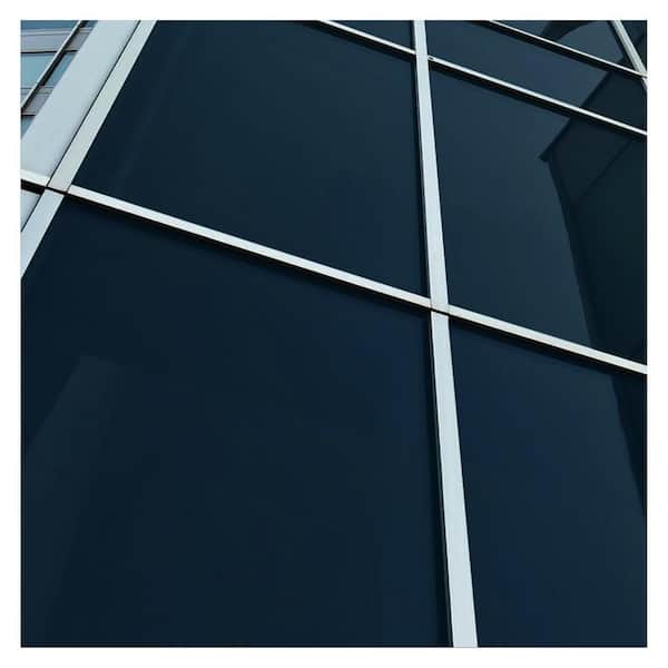 BuyDecorativeFilm 48 in. x 100 ft. PRGY Premium Color High Heat Control and Daytime Privacy Gray Window Film