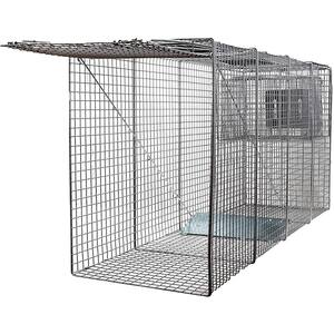X-Large One Door Catch Release Heavy-Duty Humane Cage Live Animal Traps for Large Dogs and Other Same Sized Animals