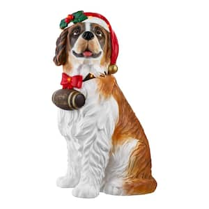 2.5 ft. LED St. Bernard Holiday Porch Greeter