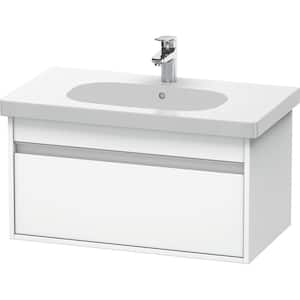 Ketho 17.88 in. W x 31.5 in. D x 16.13 in. H Bath Vanity Cabinet without Top in White