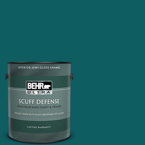 BEHR ULTRA 1 gal. #S-H-500 Realm Extra Durable Semi-Gloss Enamel Interior Paint & Primer