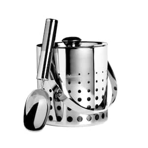 Cheers Stainless Steel Ice Bucket and Scoop, Silver