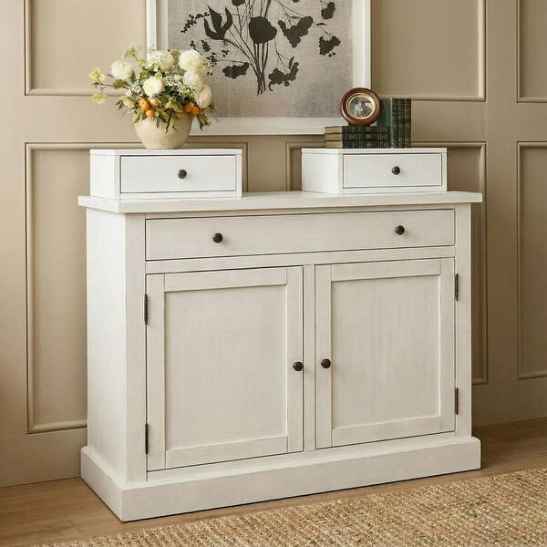 Signature DESIGN BY ASHLEY Chadworth White Wood 46 in. x 35.13 in