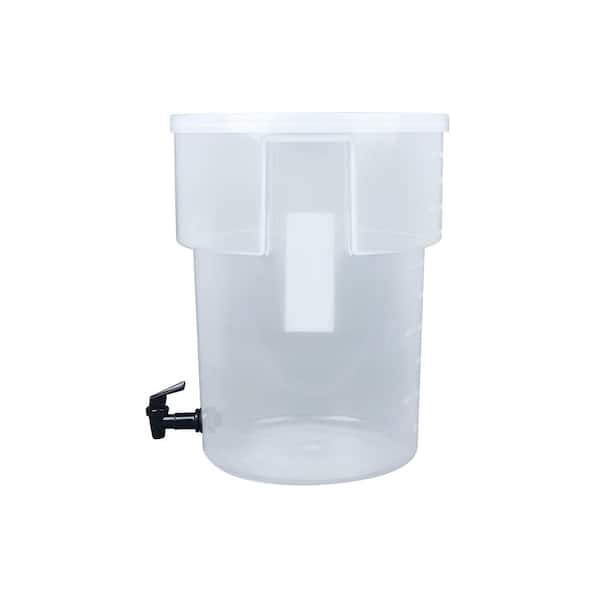 Carlisle 220930 Break-Resistant Beverage Dispenser 5 Gallon Clear