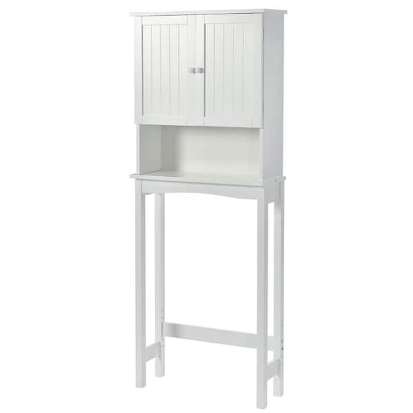 WHITE SLIM CABINET BATHROOM STORAGE – Eluxury